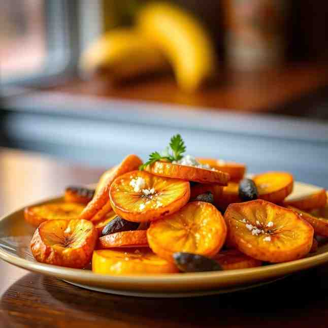Ivorian Alloco - Fry Sweet Plantains Perfectly